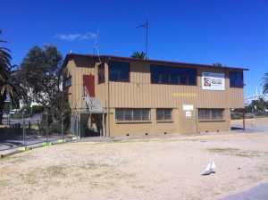 Another opportunity that a redesign would offer is the opportunity to simultaneously rebuild and possibly integrate the St Kilda Lifesaving Club which is currently housed in the ugly shed next door.