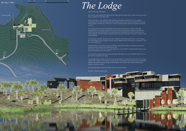 Lodge on the Lake Poster 1