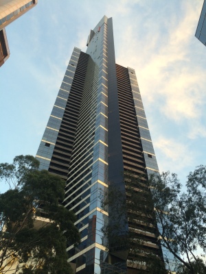 Eureka Tower, currently Melbourne's tallest residential tower
